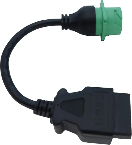 Miniatura 3 de Cable Adaptador OBD2 Macho a 9pin J1939 Hembra OBDII a Verde J1939