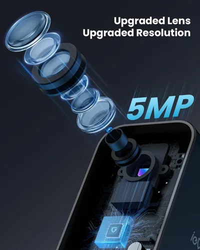 Miniatura 2 de Cámaras de seguridad ieGeek inalámbricas para exteriores - Sistema de cámara wifi inteligente de 5MP para vigilancia del hogar con luz