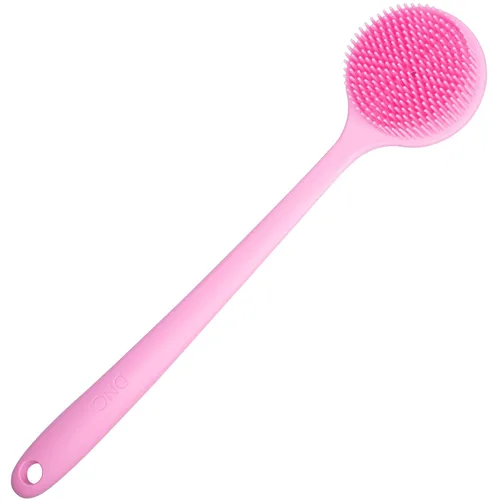 Miniatura 12 de DNC Exfoliador de Espalda para Ducha Cepillo Corporal de Silicona Suave para Baño con Mango Largo (Negro)