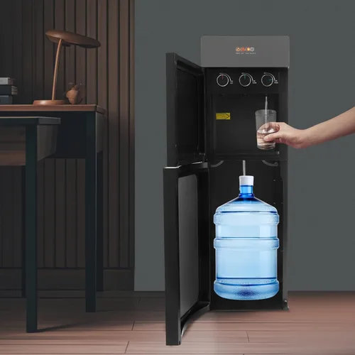 Miniatura 2 de Dispensador de enfriador de agua de carga inferior para botella de 5 galones, 3 ajustes de temperatura, agua caliente, fría y ambiental, perfecto