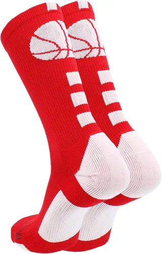 Miniatura 2 de Calcetines de baloncesto para niños, niñas, hombres, mujeres, calcetines atléticos, tallas para jóvenes y adultos, fabricados en los Estados Unidos