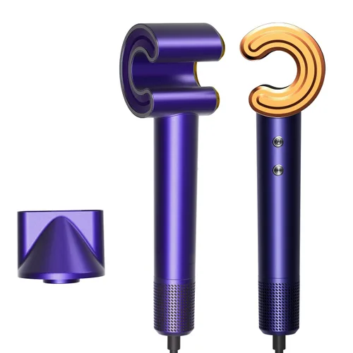 Miniatura 12 de Secador de pelo para mujer, motor sin escobillas de alta velocidad de 110,000 RPM, tecnología de plasma, secado rápido en 5 minutos, 5.15 oz, ligero