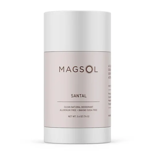 Miniatura 8 de MAGSOL Desodorante de magnesio para hombres, desodorante natural libre de aluminio y bicarbonato de sodio para piel sensible, protección duradera