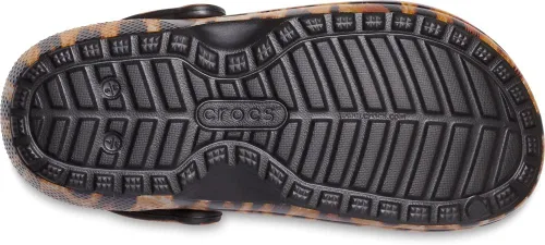 Miniatura 5 de Crocs Zueco clásico forrado con estampado animal para mujer Pantuflas mullidas
