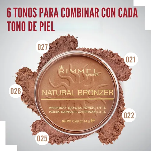 Miniatura 2 de Rimmel London - Bronceador natural.