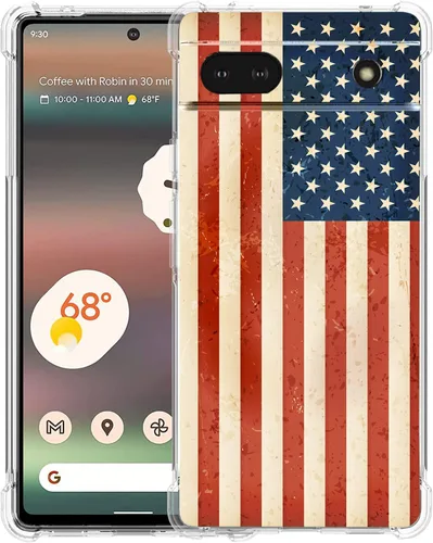 Miniatura 19 de Pixel 6a - Funda protectora de poliuretano termoplástico (TPU) resistente a los arañazos y a prueba de golpes para Google Pixel 6a