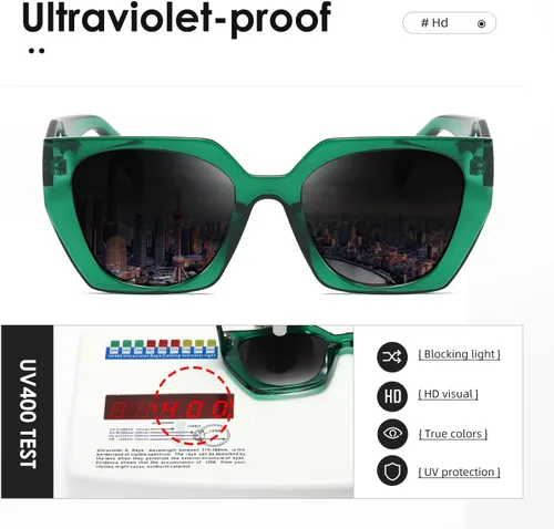 Miniatura 6 de kimorn Gafas de sol para mujeres y hombres de moda retro gafas de sol de moda K1354