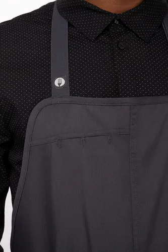 Miniatura 6 de Chef Works Brio Chef's Bib Delantal para hombre