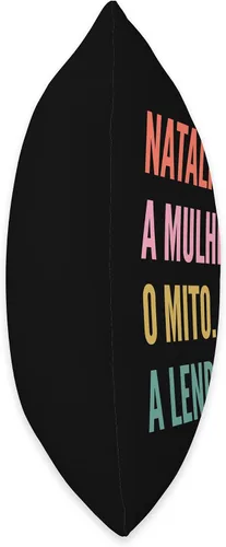 Miniatura 2 de Designs De Nomes Engraçados Para Mulher Divertido cojín portugués con diseño de nombre nataline, 16 x 16 pulgadas, multicolor