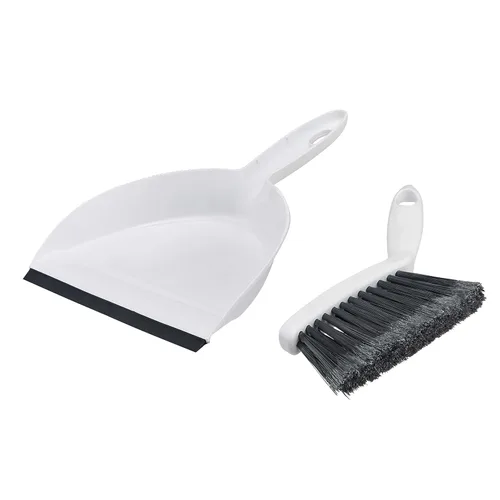 Miniatura 6 de Amazon Basics Juego de mini cepillo y recogedor, paquete de 2, gris