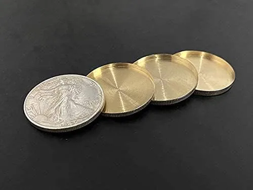 Miniatura 2 de SUMAG Cuatro en uno Walking Liberty Half Dollar Set Magic Tricks Coin Appear Vanish Magic for Magicians Accesorio Close up Ilusión Mentalismo Props