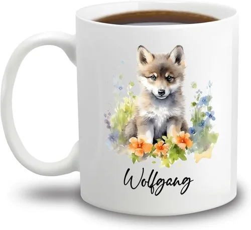 Miniatura 8 de Taza de café de bisonte personalizada de 11 onzas y 15 onzas, taza de té blanca de bisonte bebé, regalos para niñas, niños, niñas, niños, mejores