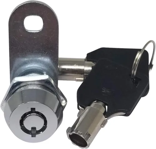Miniatura 20 de Cerradura de leva tubular con llaves extraíbles, llaves iguales removibles. Cerradura de almacenamiento para compartimento de RV, cerraduras