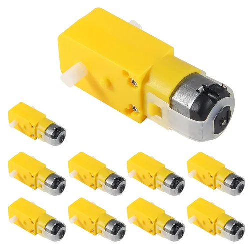Miniatura 8 de Motor de engranajes TT 1: 90 Mini DC 6V Gear TT Motor con engranajes de metal para robot Smart Car DIY RC Toys Caja de cambios de motor eléctrico