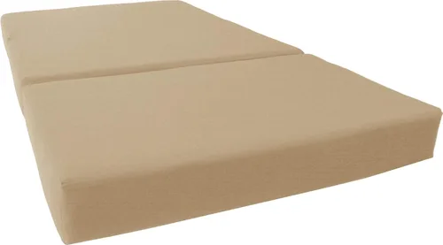 Miniatura 17 de D&D Futon Furniture - Cama de espuma triple plegable, colchón otomano plegable (negro, tamaño individual (6 x 39 x 75)