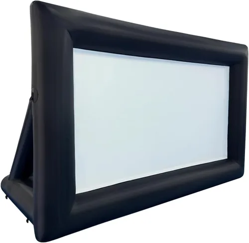Miniatura 2 de Pantalla de proyector inflable para exteriores, pantalla de película con soplador de aire, pantalla de fácil configuración para patio trasero