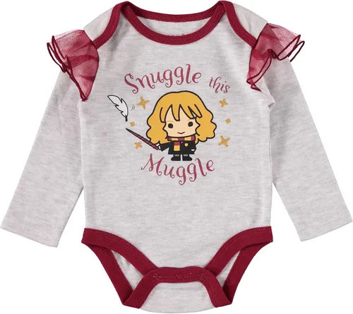 Miniatura 12 de Harry Potter Ropa para bebé niña con una pieza y leggings o diadema, traje de bebé, conjunto de regalo para bebé