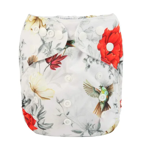 Miniatura 22 de Pañal de bolsillo para bebé, reutilizable, lavable, 8 libras a 36 libras (flecha)