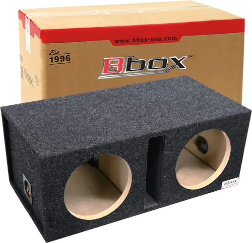 Miniatura 11 de Bbox - Caja de subwoofer doble sellada de 12 pulgadas, cajas y carcasas de subwoofer para automóvil con doble sellado sintonizado para audio