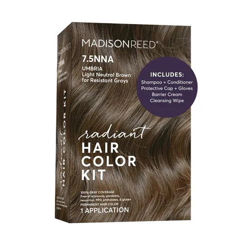 Miniatura 51 de Madison Reed - Kit de color de cabello radiante, tinte permanente para el cabello, 100 % cobertura de canas, sin amoníaco, castaño Catania 5NGM