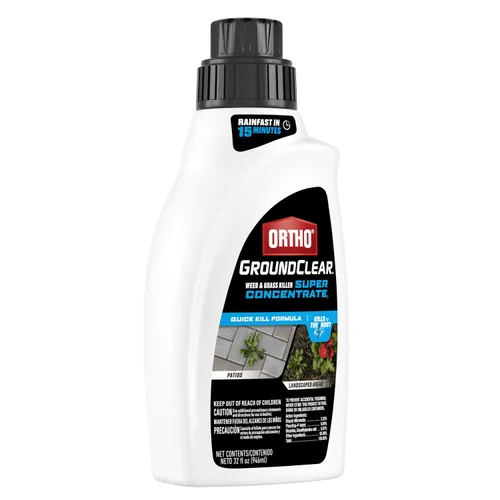 Miniatura 3 de Ortho GroundClear - Herbicida super concentrado para malezas y hierbas, fórmula de acción rápida que elimina las malas hierbas y hierbas más