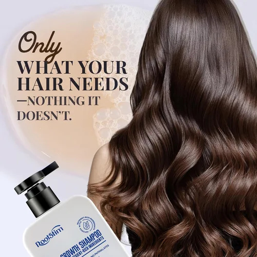 Miniatura 7 de Champú de biotina y romero para el crecimiento del cabello: Champú para la pérdida de cabello para cabello fino infundido con ingredientes ricos