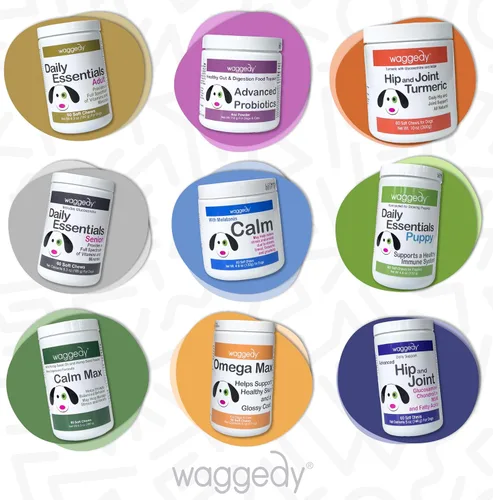 Miniatura 8 de waggedy Daily Essentials - Masticables suaves para adultos, multivitamínico para perros y partidario del sistema inmunológico, suplemento