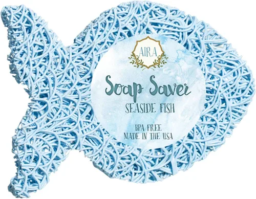 Miniatura 9 de Aira Jabonera - Plato para Jabón y Accesorio de Soporte de Jabón - Portajabones sin BPA para Ducha y Baño - Fabricado en EE. UU. - Drena el Agua