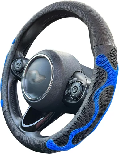 Miniatura 36 de PINCTROT Comfy Grip - Funda para volante, diseño antideslizante, universal de 14.5-15 pulgadas (blanco silicona)