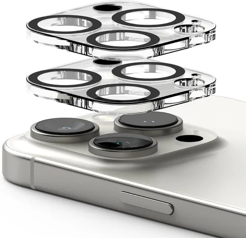 Miniatura 24 de Ringke Paquete de 3 protectores de lente de cámara para Google Pixel 8, vidrio de cámara [protección multicapa], fácil de instalar, compatible