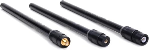 Miniatura 5 de GRA‑RH795 SMA - Antena telescópica macho para escáner Banda ancha de 70 a 1000 MHz Ajustable de 7.6 a 45.2 pulgadas para SDR, radio portátil