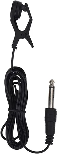 Miniatura 5 de Pastilla universal portátil, micrófono de recogida vocal con clip para instrumentos