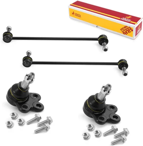 Miniatura 67 de Metrix Premium Chassis Parts - Juego de 4 piezas de articulación de rótula superior y barra estabilizadora delantera para Ford Ranger RWD 1998-2011