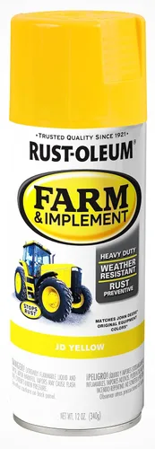 Miniatura 75 de Rust-Oleum 280131-6PK Pintura en aerosol para granjas e implementos, 12 onzas líquidas, color azul Ford, paquete de 6 Ford azul