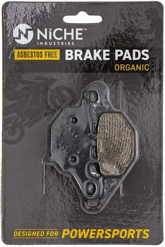 NICHE Juego de pastillas de freno para Suzuki RM85 RM85L RM80 DRZ125L DRZ125 Kawasaki KLX125L 59301-20870 Frente Orgánico