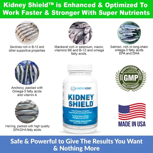 Miniatura 3 de Kidney Restore & Kidney Shield - Paquete de 2 suplementos de vitamina D para el riñón y limpieza renal