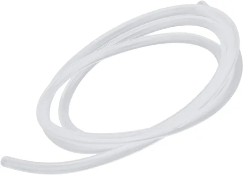 Miniatura 7 de Bettomshin 1 tubo de silicona de 3.3 ft de longitud, 0.039 in de diámetro interior, 0.118 in de diámetro exterior, tubo de goma de silicona flexible