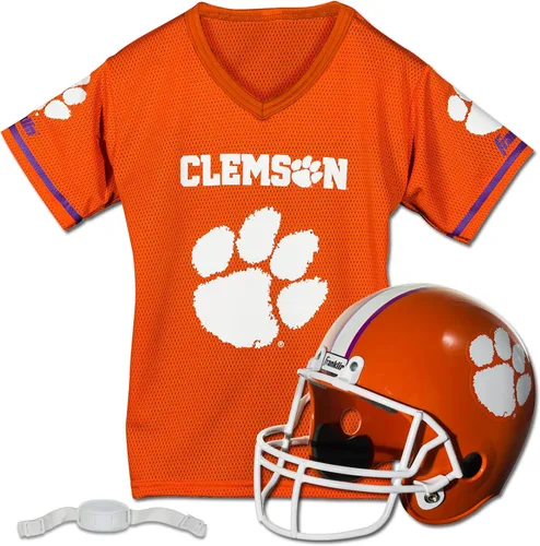 Miniatura 32 de Franklin Sports NCAA Kids College Football Helmet + Jersey Sets - NCAA Team Youth Football Helmet + Uniform Costume Set
