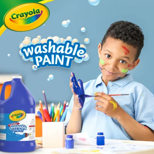Miniatura 4 de Crayola Pintura lavable número 54-2128-053, GL, Azul