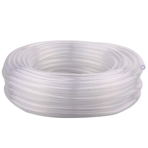 Miniatura 2 de DERNORD Manguera de vinilo flexible transparente de PVC, 1/4" DI X 3/8" DE, 100 pies de largo, para uso alimentario