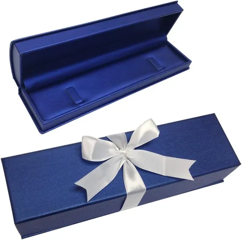 Miniatura 2 de Pulsera de oro blanco de 14 quilates con zafiro ovalado y diamantes
