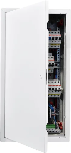 Miniatura 17 de VEVOR Panel de acceso para paneles de yeso, puerta de acceso de acero galvanizado de 13.3 x 13.3 pulgadas, panel de servicio con bisagras de fácil