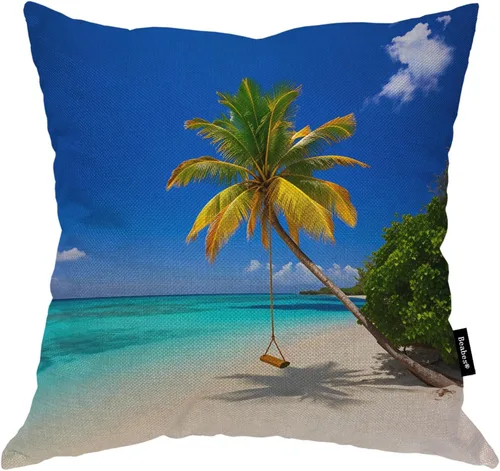 Miniatura 31 de Fundas de almohada de pintura artística, líneas abstractas amarillas y grises, fundas de almohada suaves, funda de cojín para sala de estar, cama