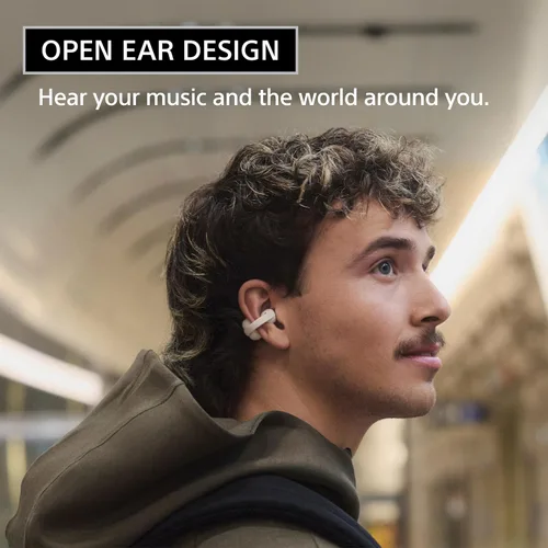 Miniatura 4 de Sony LinkBuds Clip Open-Ear Auriculares verdaderamente inalámbricos, ajuste cómodo y seguro, diseño ligero de clip, controles táctiles, conciencia