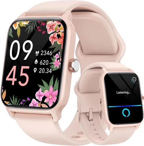 Miniatura 11 de Fitpolo Reloj inteligente para hombres y mujeres Android, Alexa incorporado [pantalla HD de 1.8 pulgadas] IP68 impermeable reloj de fitness Verde