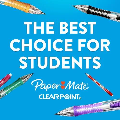 Miniatura 2 de Paper Mate Clearpoint - Lápices mecánicos, plomo HB #2 de 0.028 in, varios colores de barril de moda, suministros para profesores, universidad, toma