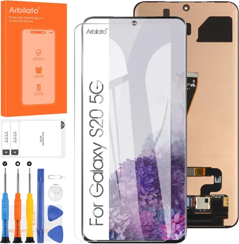 Pantalla original para Samsung Galaxy S20 Reemplazo de pantalla LCD Samsung S20 5G SM-G980, SM-G980F, SM-G981 pantalla táctil digitalizador Asamblea