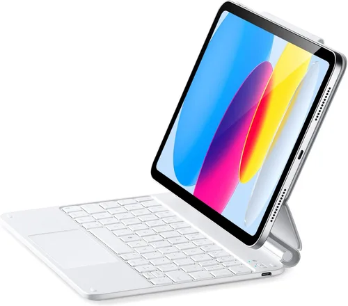 Miniatura 11 de ESR- Funda con teclado para iPad Air 11 (M3 2025/M2 2024), iPad Pro 11 y Air 5/4, Magic Case, soporte flotante, trackpad multitáctil preciso