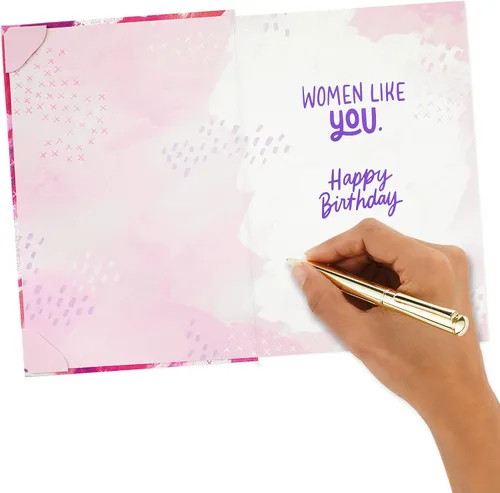 Miniatura 5 de Hallmark Tarjeta de cumpleaños para mujer (decoración colgante o exhibible, The Women Who Do)