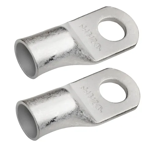 Miniatura 64 de SELTERM 5 piezas terminales de cable de cobre estañado 1/0 AWG perno de 1/2", extremos de cable de batería, terminales de anillo, conectores